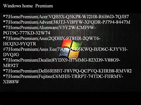 Windows 7 home premium activation key 2019